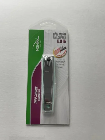 Nghia Carbon Steel Nail Clipper - Curved B916 (Mint)