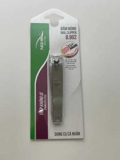 Nghia Nail Clipper B-902 Curved Blade Stainless Steel